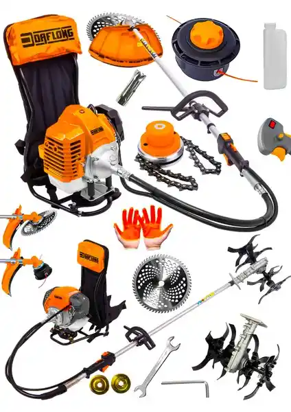 Daflong D-Power Sırt Tipi Çapa Aparatı ve Benzinli Motorlu Ot Çalı Tırpanı Özellikleri ve Kullanım İpuçları