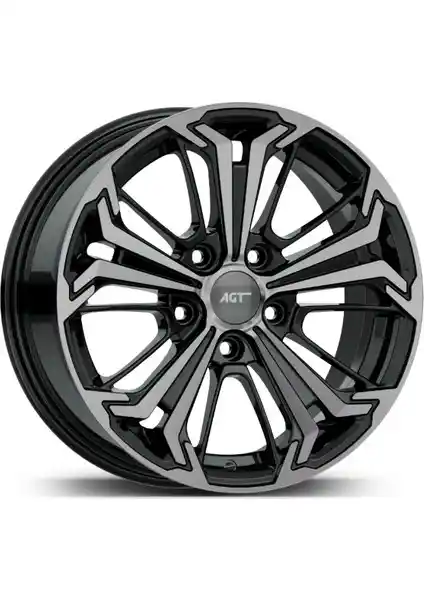 Değer Marka 16 inç Siyah Elmas Detaylı Alüminyum Jant Performans ve Estetik İçin