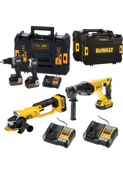 Dewalt x McLaren 18V XR Profesyonel Set: Güçlü ve Estetik Çözüm Profesyonel Kullanım İçin