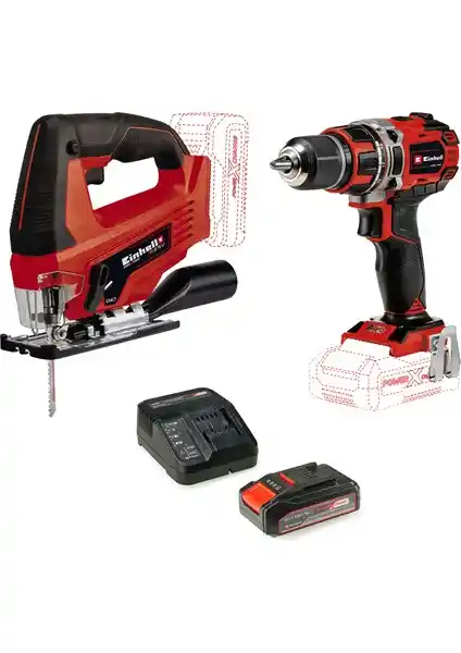 Einhell Akülü Vidalama ve Dekupaj Seti: Çok Yönlü Güç ve Dayanıklılık Sunar