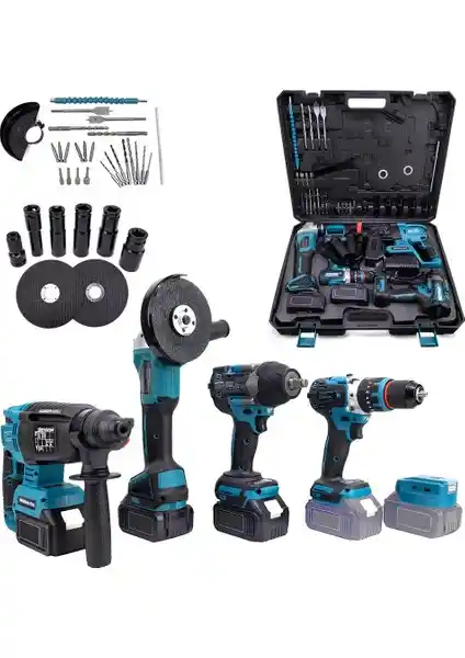 Ekinler El Aletleri Çok Fonksiyonlu Akülü Seti: Güç ve Dayanıklılık Bir Arada