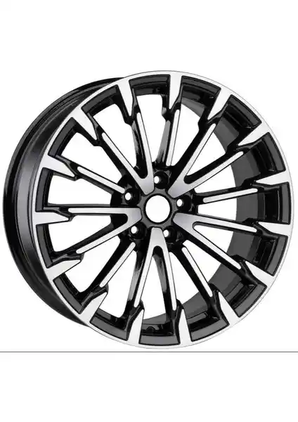 EMR Siyah Elmas Jant 17 inç 5 bolt ET35 CH57.1 dayanıklı ve şık tasarım