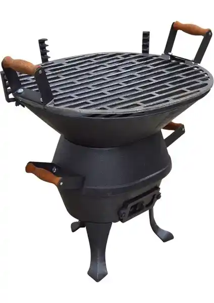 Flame Stove FS-402 Elips Mangal: Dayanıklı ve Estetik Açık Hava Pişirme Çözümü