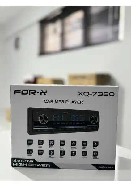For-x XQ-7350 2024 Oto Teybi Gelişmiş Özellikleri ve Modern Tasarımıyla Araç İçi Eğlenceyi Yeniden Tanımlıyor