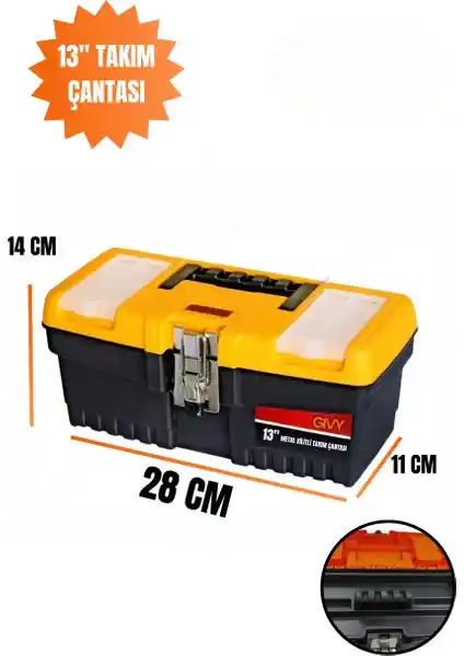 Givy Metal Kilitli Takım Çantası 13* OTCM: Dayanıklı ve Güvenli Taşıma Çözümü