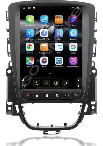 Govimaks Opel Astra J 2009-2016 için gelişmiş multimedya sistemi ve özellikleri