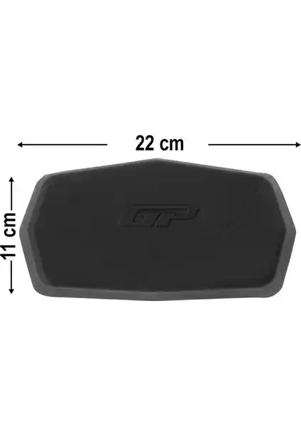 Gp Kompozit Universal 22X11cm Siyah Çanta Pedi Konfor ve Dayanıklılık Sağlar