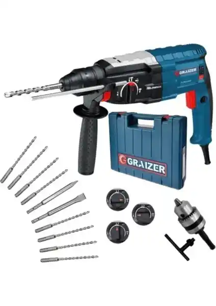 Graizer Alman 3000 Watt Kırıcı Delici: Yüksek Performanslı ve Dayanıklı Elektrikli El Aleti