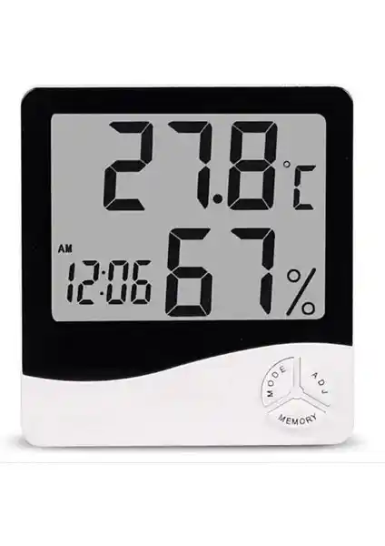 Hubstein Masa Dijital Termometre Nem Ölçer: Çok Fonksiyonlu ve Kullanışlı Bir Ölçüm Cihazı