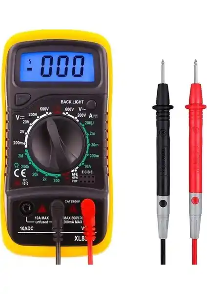 Hubstein XL830L Dijital Multimetre: Güvenilir ve Pratik Elektrik Ölçüm Aracı