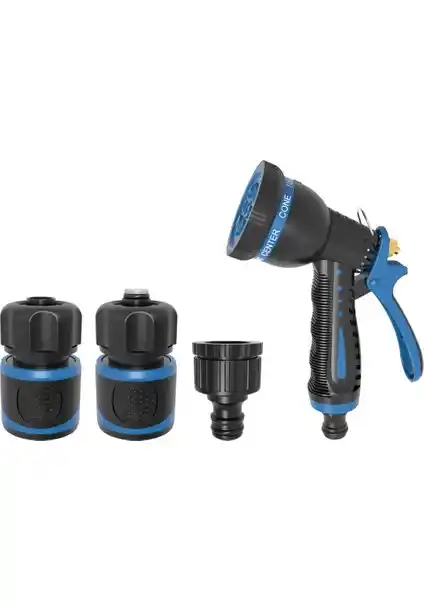 Hyundai 58751 Su Tabancası ve Adaptör Seti ile Bahçe ve Temizlik İşlerini Kolaylaştırın