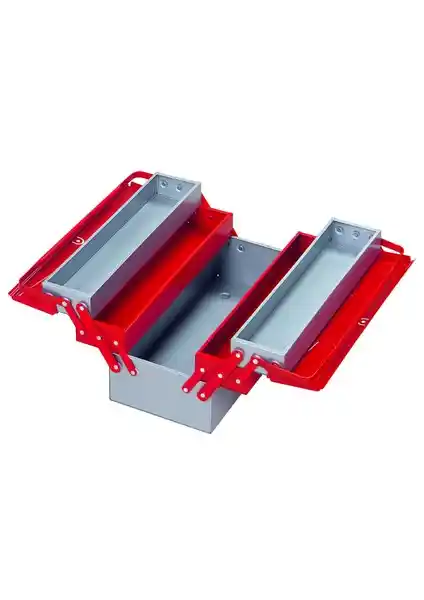 İzeltaş Metal Takım Çantası 5 Gözlü Dayanıklı ve Ergonomik Taşıma Çözümü