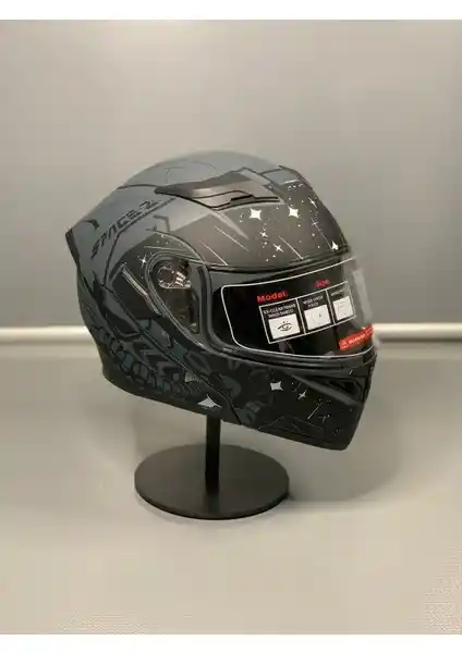 JK20 Motopoint JK-902 Güneş Vizörlü Çene Açılır Motosiklet Kaskı Güvenlik ve Konfor