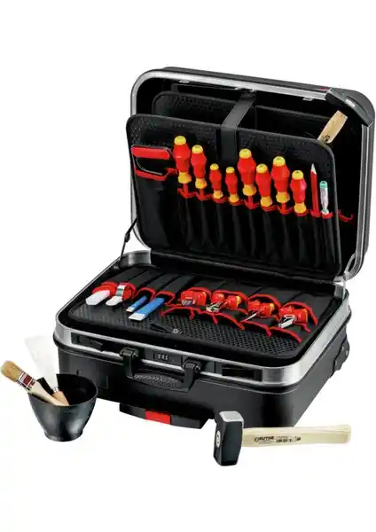 Knipex Big Basic Move Electric 00 21 06 Hls Takım Çantası Elektrik ve İnşaat İşleri İçin