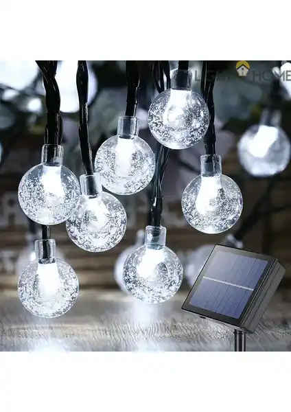Light Home 50 Led Güneş Enerjili Renkli Dış Mekan Aydınlatma Sistemi