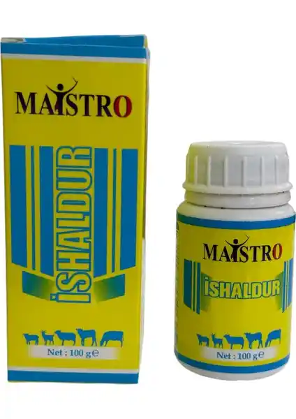 Maistro Ishaldur ile genç çiftlik hayvanlarının sağlığını koruyan etkili destek