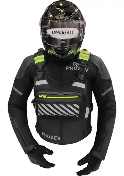 Motoanl Motosiklet Göğüs Çantası Güvenlik ve Pratiklik Sağlayan Modern Tasarım