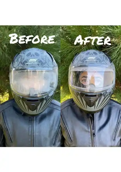 Motobros Kask Vizör Buğu Önleyici Film: Güvenli ve Net Görüş İçin Yenilikçi Çözüm