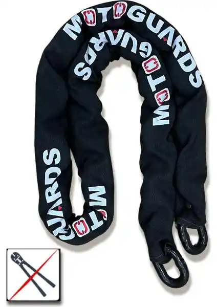 Motoguards Strong Grade 13MM Kesilmez Motosiklet Zinciri Güç ve Güvenlik İçin Tasarlandı