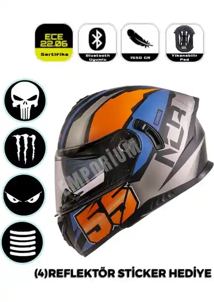 NCR Vega Çene Açılır Kask ECE Sertifikasıyla Güvenlik ve Konfor Sunar