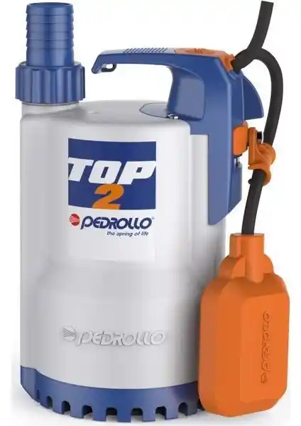 Pedrollo TOP-2 Flatörlü Plastik Gövdeli Drenaj Dalgıç Pompa Özellikleri ve Kullanım Alanları