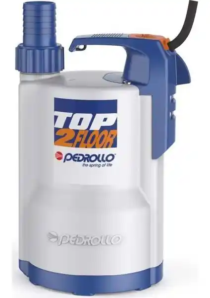Pedrollo Top2 Floor Sıfırdan Emişli Plastik Gövdeli Drenaj Dalgıç Pompa Özellikleri ve Uygulamaları