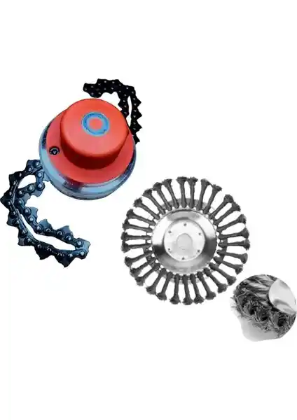 ProGard Tırpan Başlığı 2'li Set: Güçlü ve Dayanıklı Bahçe Bakım Çözümü