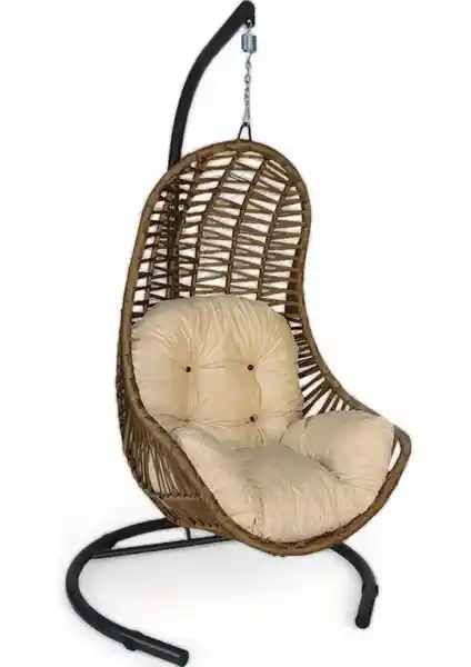 Roma Makrome El Örgüsü Balkon Teras Salıncağı: Estetik ve Dayanıklı Dış Mekan Dekorasyonu