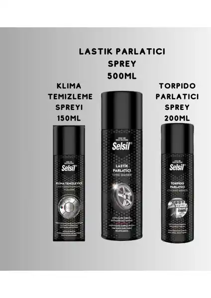 Selsil Oto Bakım Temizlik Seti ile Aracınıza Profesyonel İç ve Dış Bakım