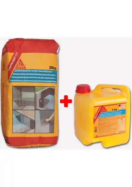 Sika Top-Seal 107 Çimento Esaslı Su ve Nem Yalıtım Malzemesi Özellikleri ve Uygulama Yöntemleri