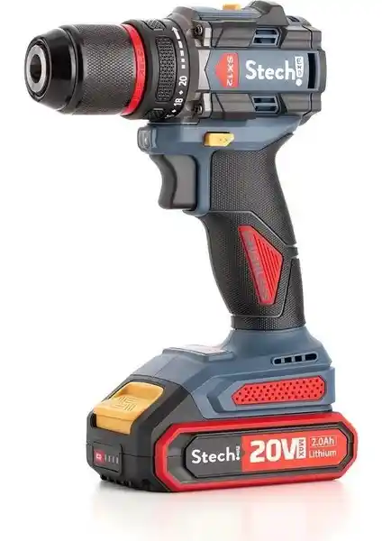 Stechend SX22-2 2.0 Ah Akülü Darbeli Matkap: Güç ve Hafiflik Bir Arada