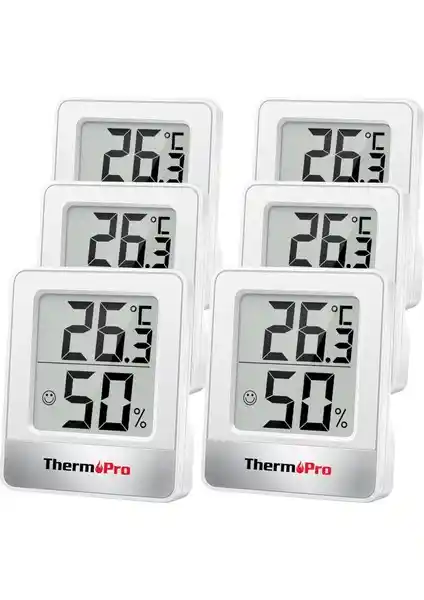 ThermoPro TP49W Mini İç Mekan Dijital Sıcaklık ve Nem Ölçer Özellikleri ve Kullanımı