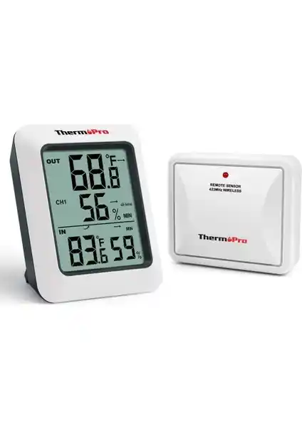ThermoPro TP60S Wi-Fi İç-Dış Mekan Dijital Sıcaklık ve Nem Ölçer Cihazı Özellikleri ve Kullanım Alanları