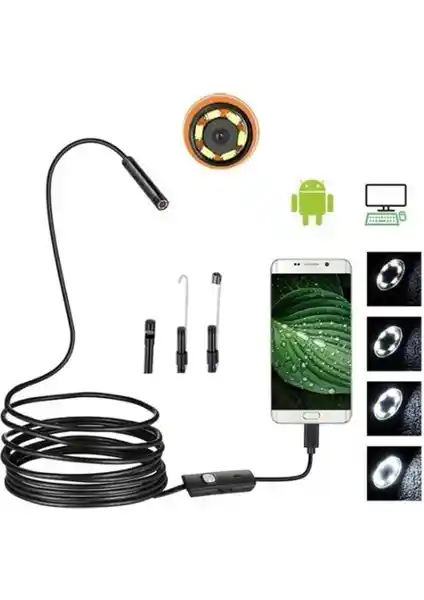 Vothoon Endoskop Yılan Video Kamera: Çok Yönlü Endüstriyel ve Teknik Denetim Aracı