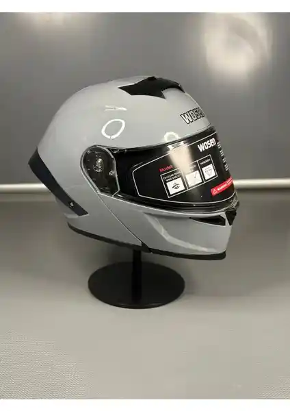 Wosen WS-202 Güneş Gözlüklü Çene Açılır Kask: Güvenlik ve Konforu Bir Arada Sunar