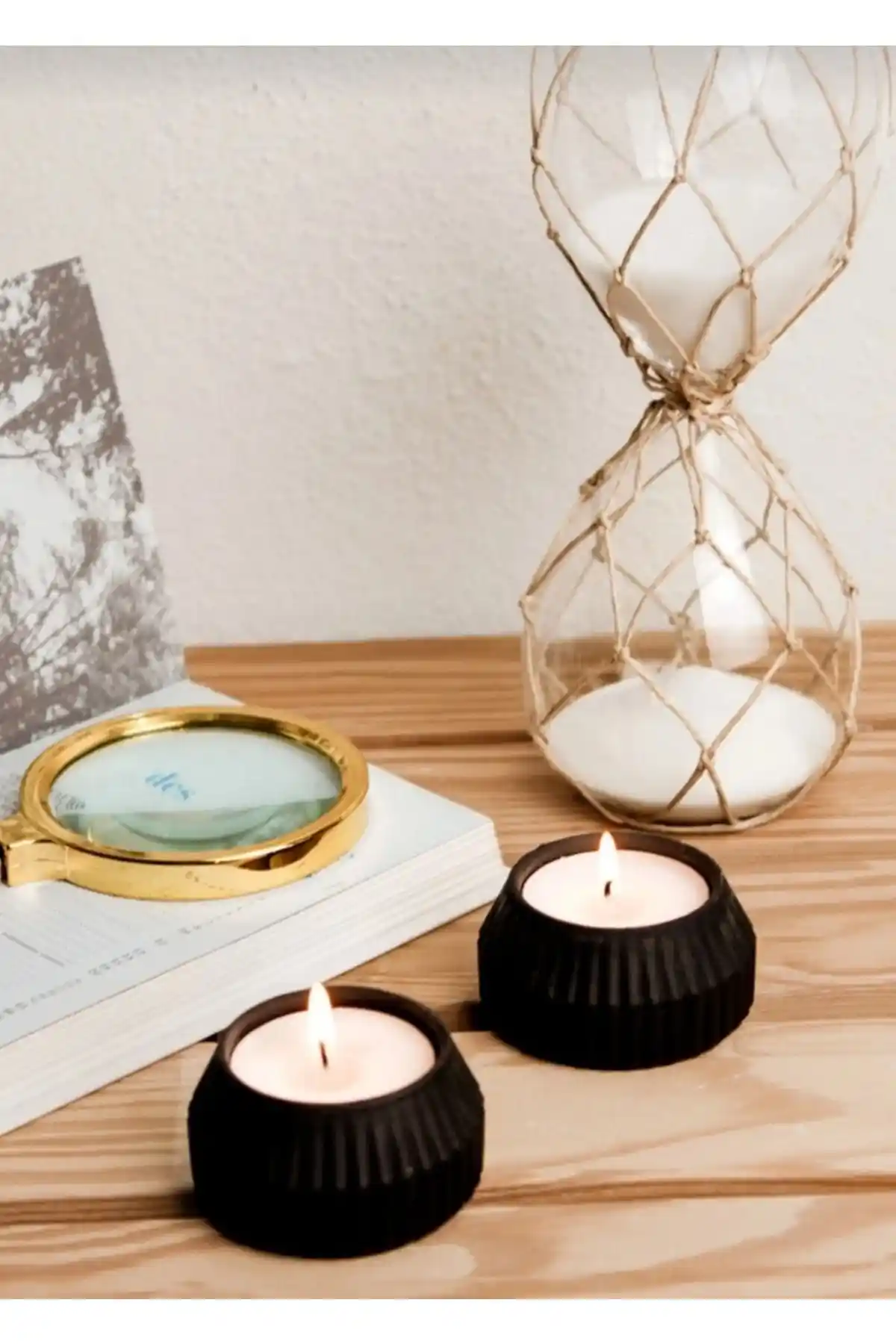 Genel Markalar 2 Li Tealight Mumluk ile Modern Dekorasyon Fırsatı