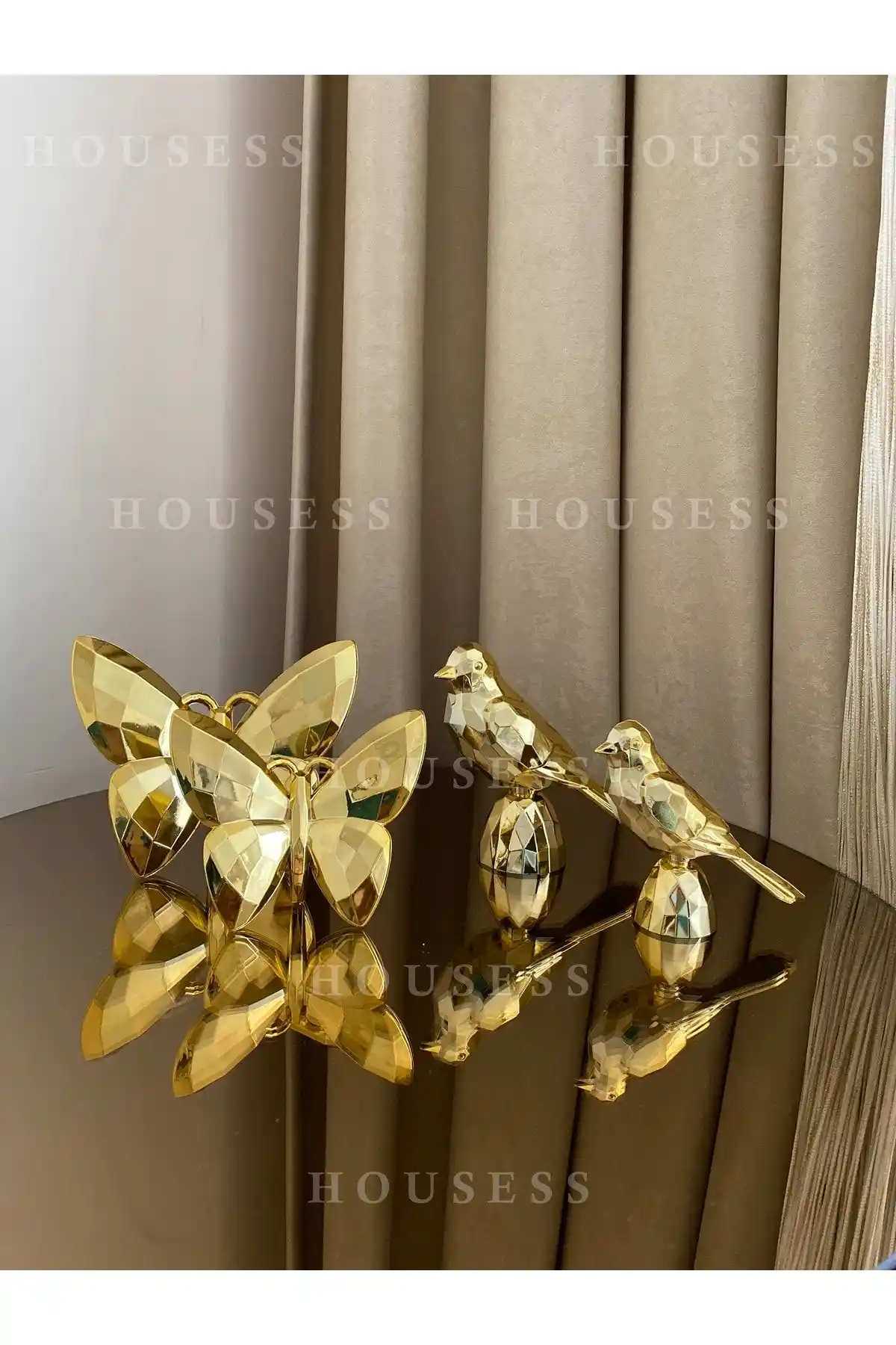 Housess Dekoratif 2'li Kelebek ve 2'li Kuş Mini Biblo Süs İncelemesi ile Mekanınızı Güzelleştirin