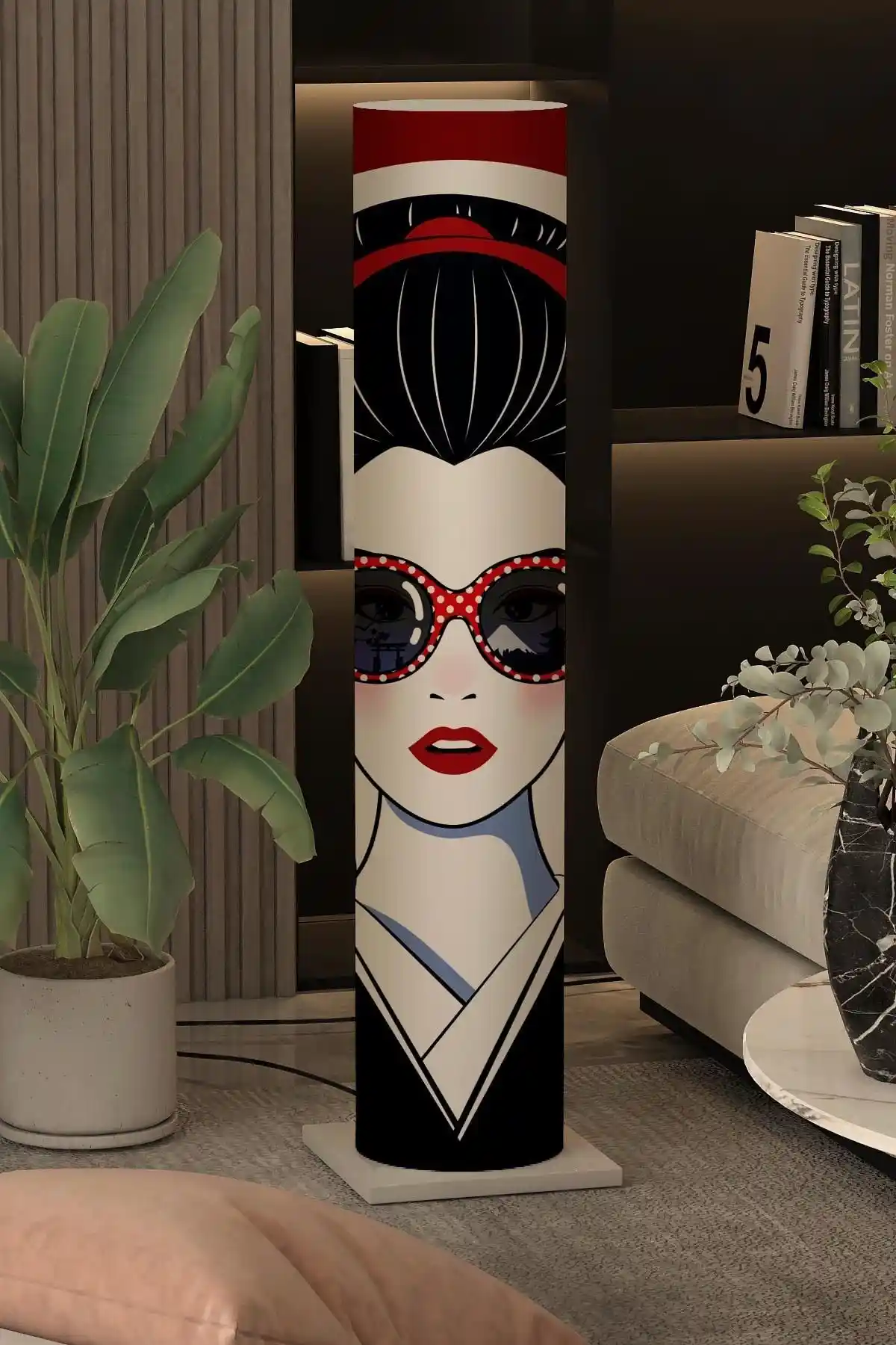 Modacanvas Silindir PVC Dekoratif Lambader: Şıklığın ve Fonksiyonelliğin Buluşması