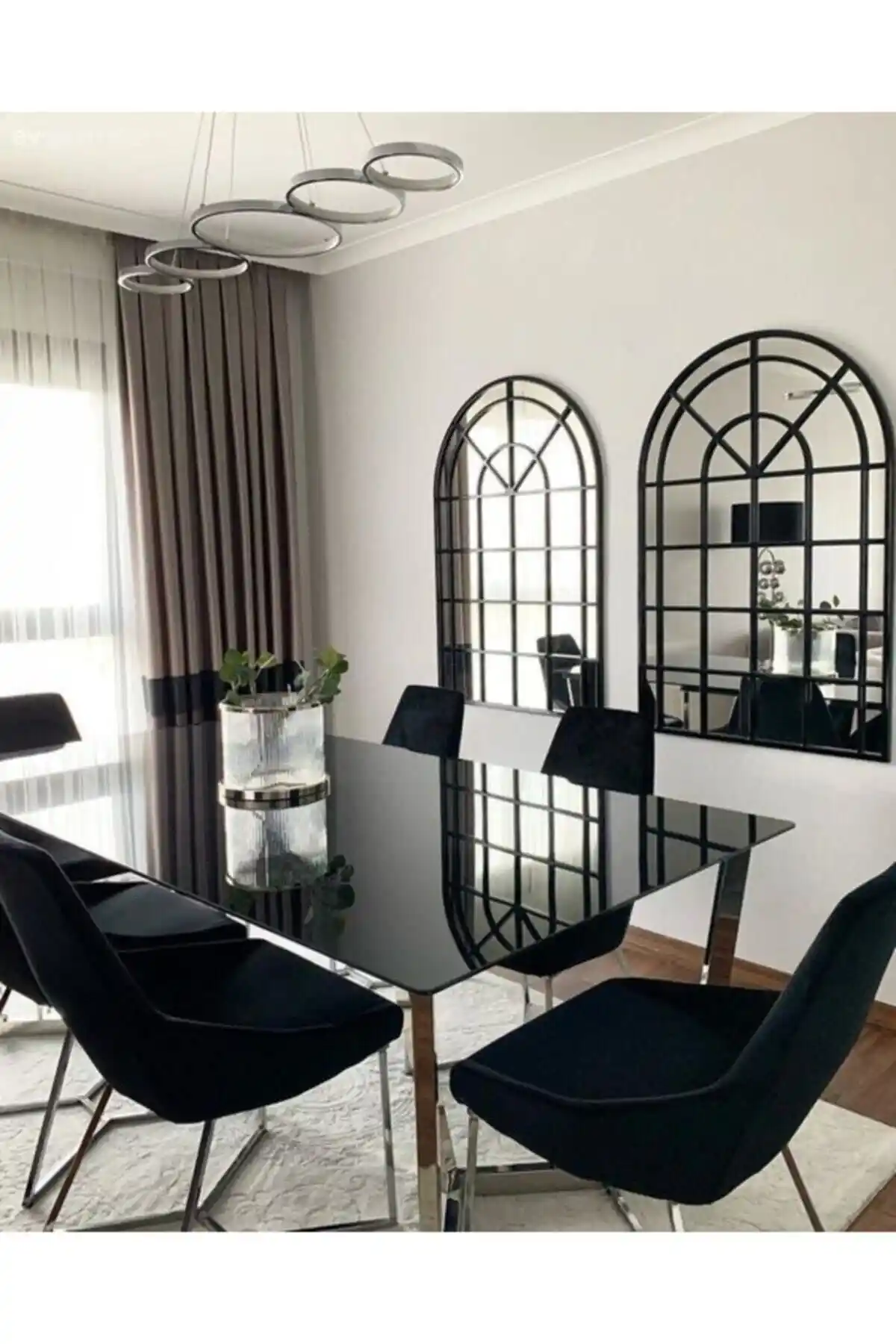 Dedeler Dekor Pençere Çerçeveli Ayna 80x110 cm: Estetik ve Fonksiyonel