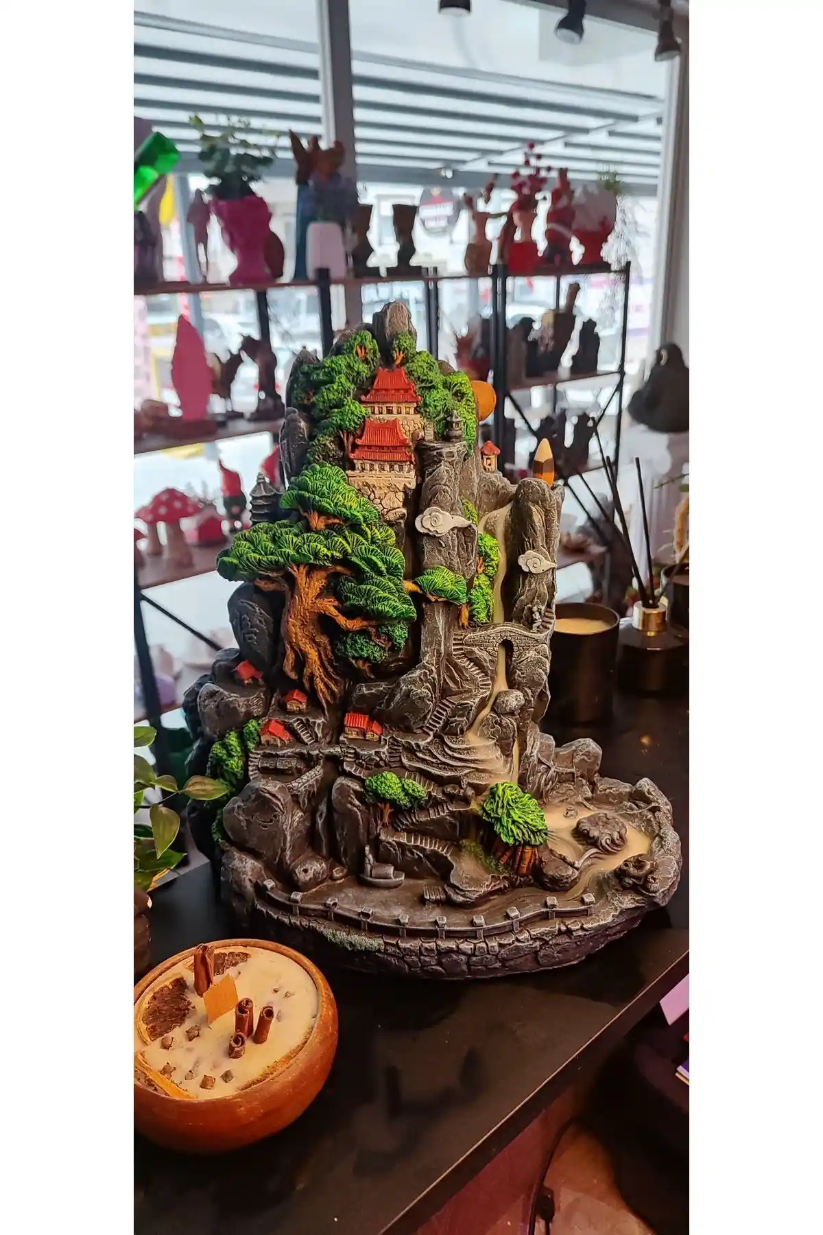 Lina Art Dev Boyut Geri Akış Şelale Tütsülük ile Modern Dekorasyon