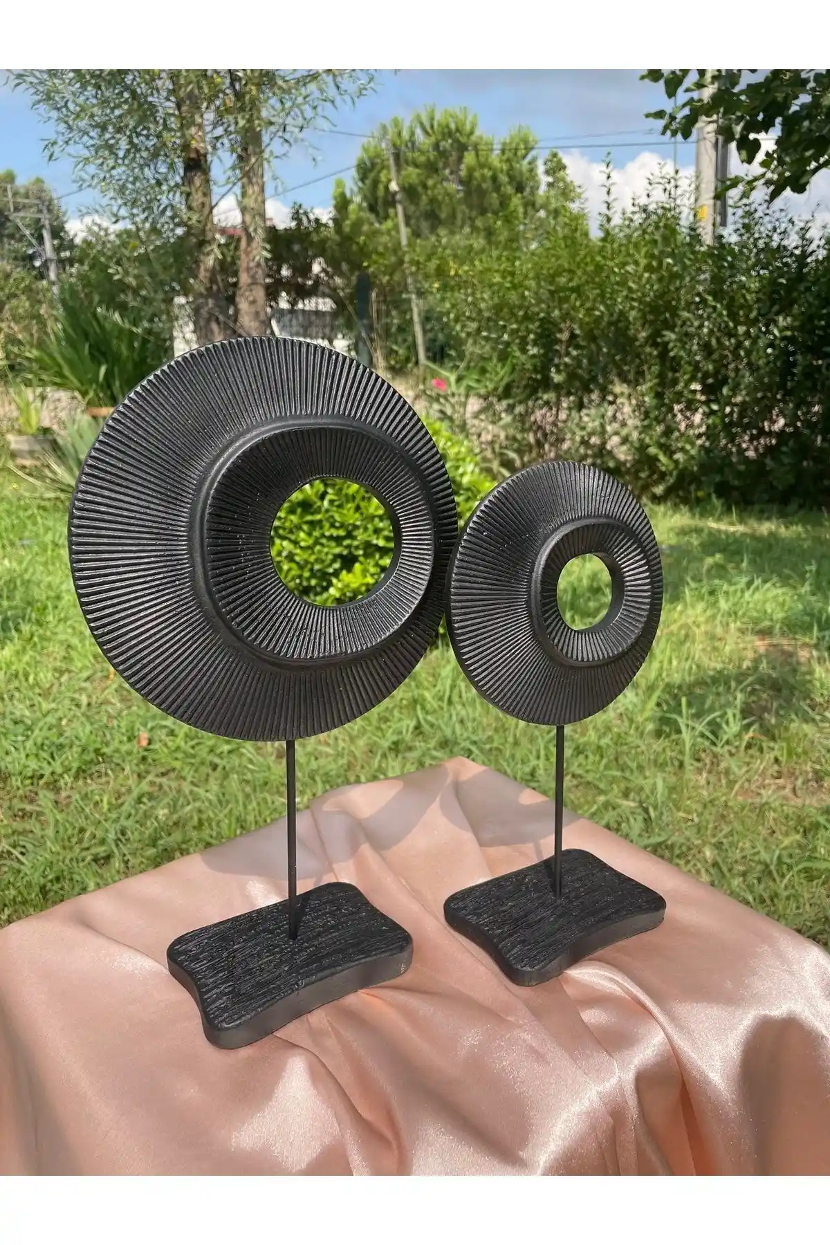 Migasaan 2'li Şık Dekoratif Halka Seti: Modern ve Estetik Çözümler İçin