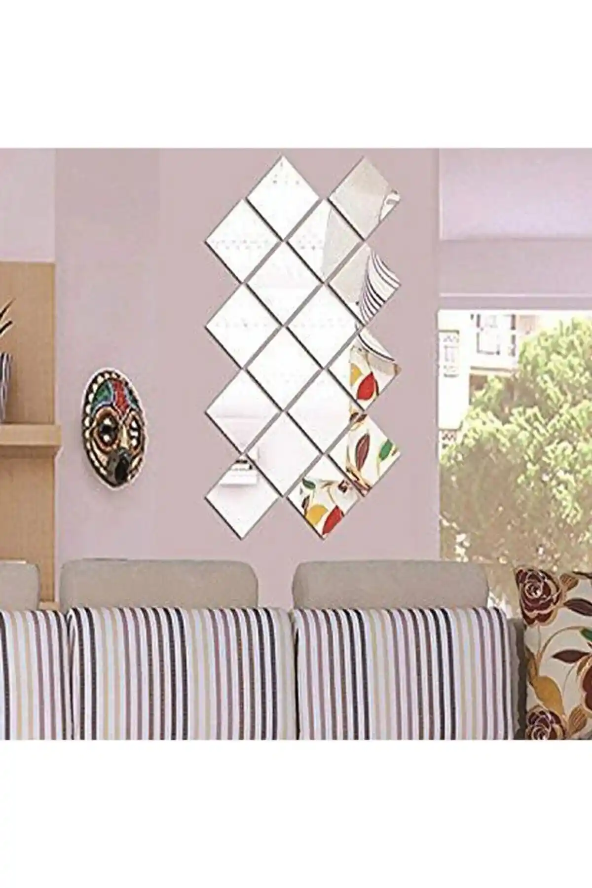 Modern ve Estetik Ayna Dekoratif Kare Gümüş Pleksi Ürün Özellikleri ve Kullanımı