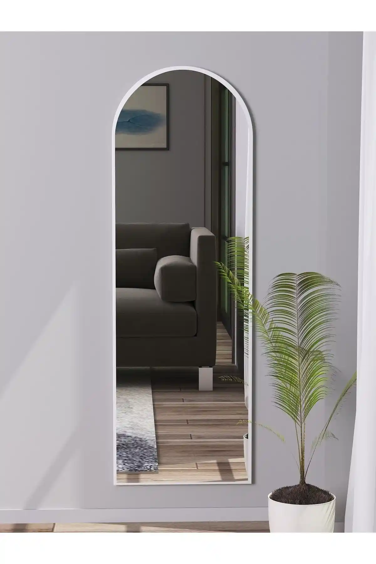 Nysamo 50x150 Cm Nice Beyaz Antre Koridor Duvar Aynası İncelemesi ile Estetik Tasarım