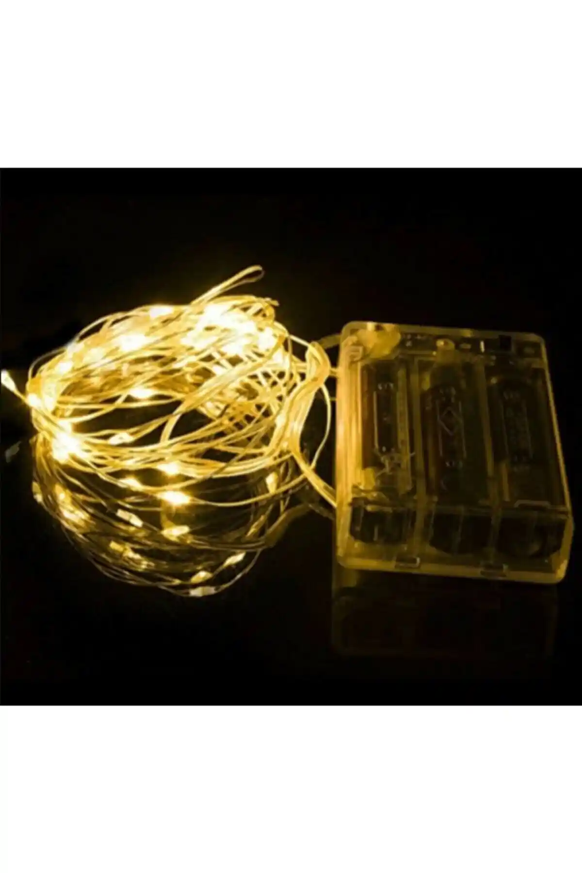 RDT Shop 10 Metre Pilli Telli Peri Led Işık: Dekoratif Aydınlatma Çözümü