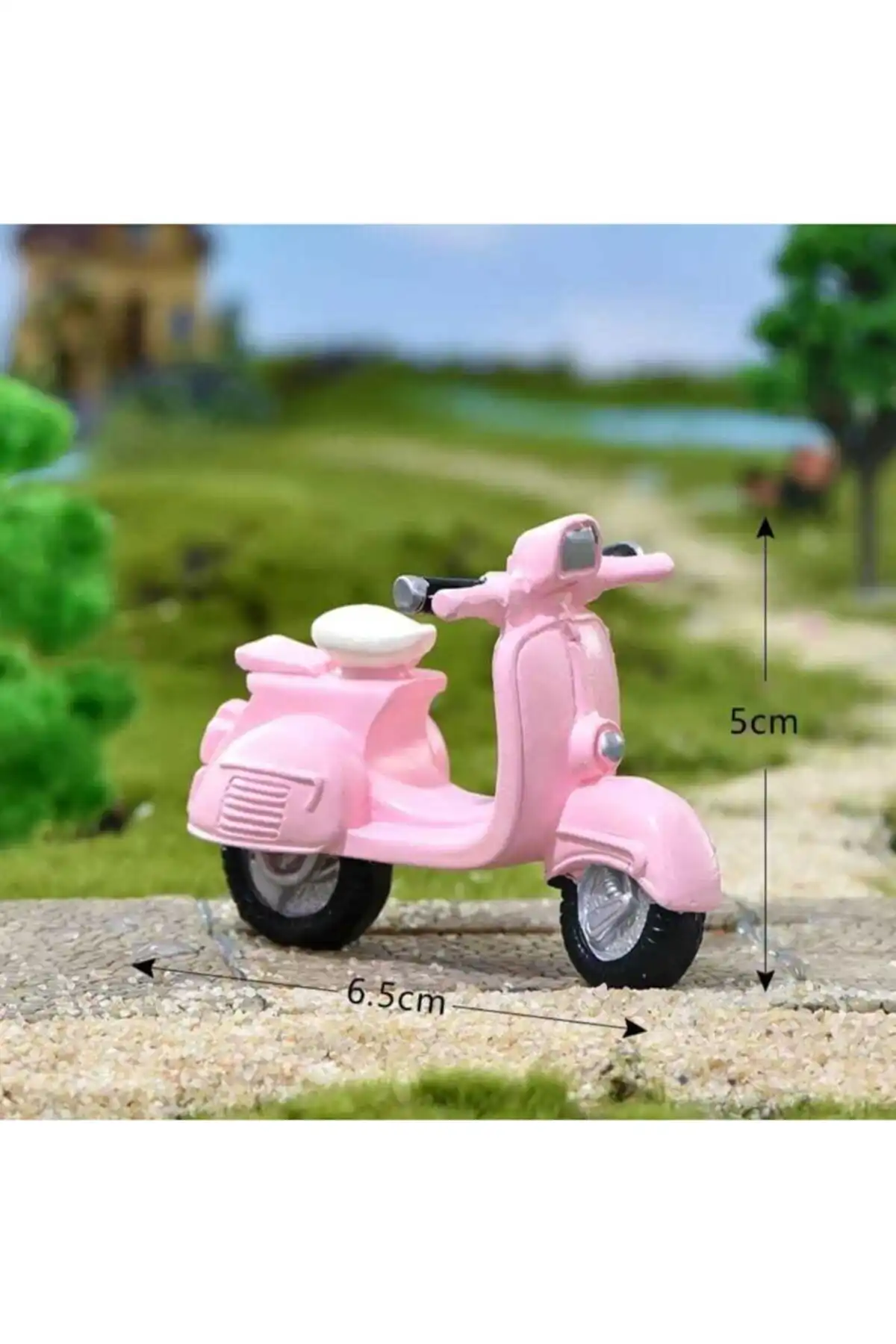 Şık Motosiklet Temalı Teraryum Objesi ile Ev Dekorasyonunuzu Tamamlayın