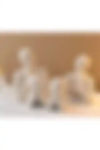 ZENART Dekoratif İki Çocuklu Aile Obje Biblosu ile Evinizi Süsleyin