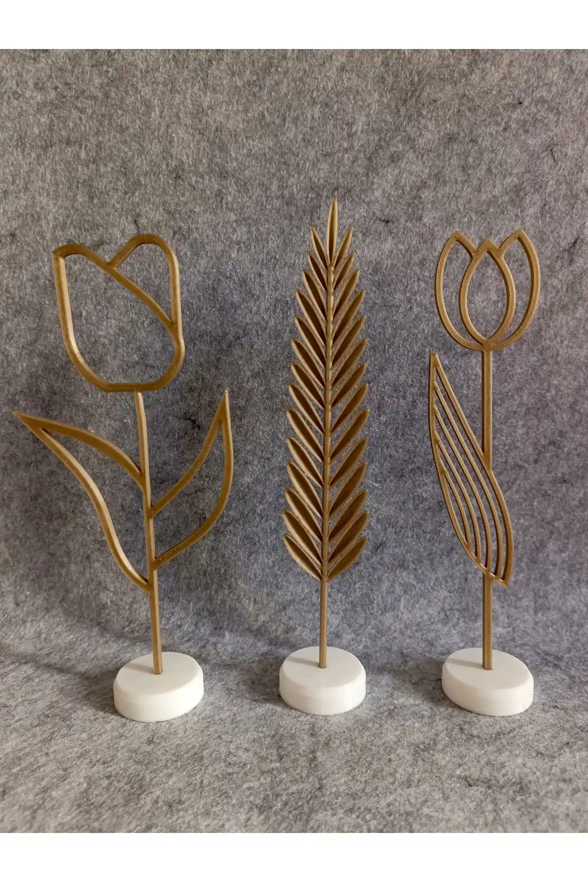 Bayan Rottenmeier Dekoratif 3’lü Çiçekler ile Modern Bir Dokunuş Evinizi Süsleyin