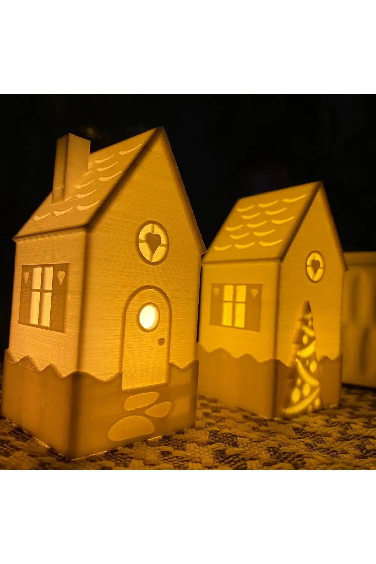 Huni2'li Tealight Mumluk ile Kışevlerinizi Dışarıdan Güzel Gösterin ve Işıklandırın