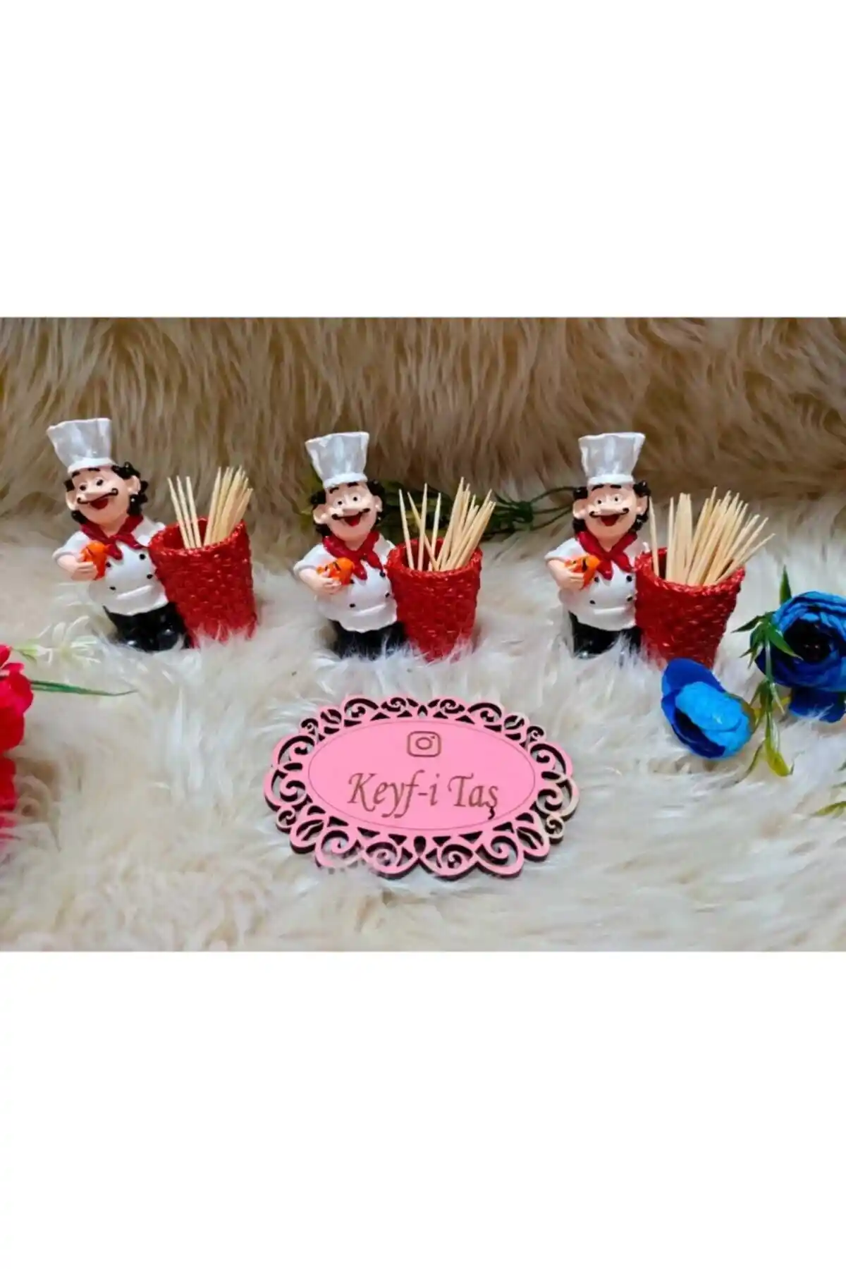 Keyfitaş Aşçı Sunumluk: Modern ve Dayanıklı Mutfak Dekorasyonu İçin İdeal Seçenek