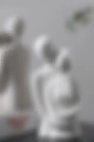 LALEZEN HOME Sonsuz Aşk Sarılan Sevgili Heykeli: Modern Tasarımla Şıklık Katın